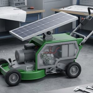 Design and Febrication of Solar-Powered Grass Cutter